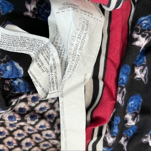 Mango Casual Lounge Pants Multi Printed - Picture 4 of 4